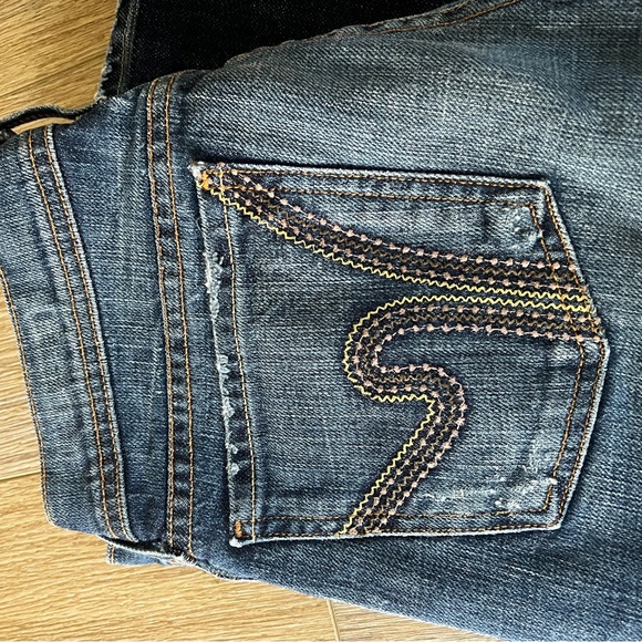 Citizens of Humanity Denim low rise flare Y2K stretch #109 size 27 - Picture 2 of 8